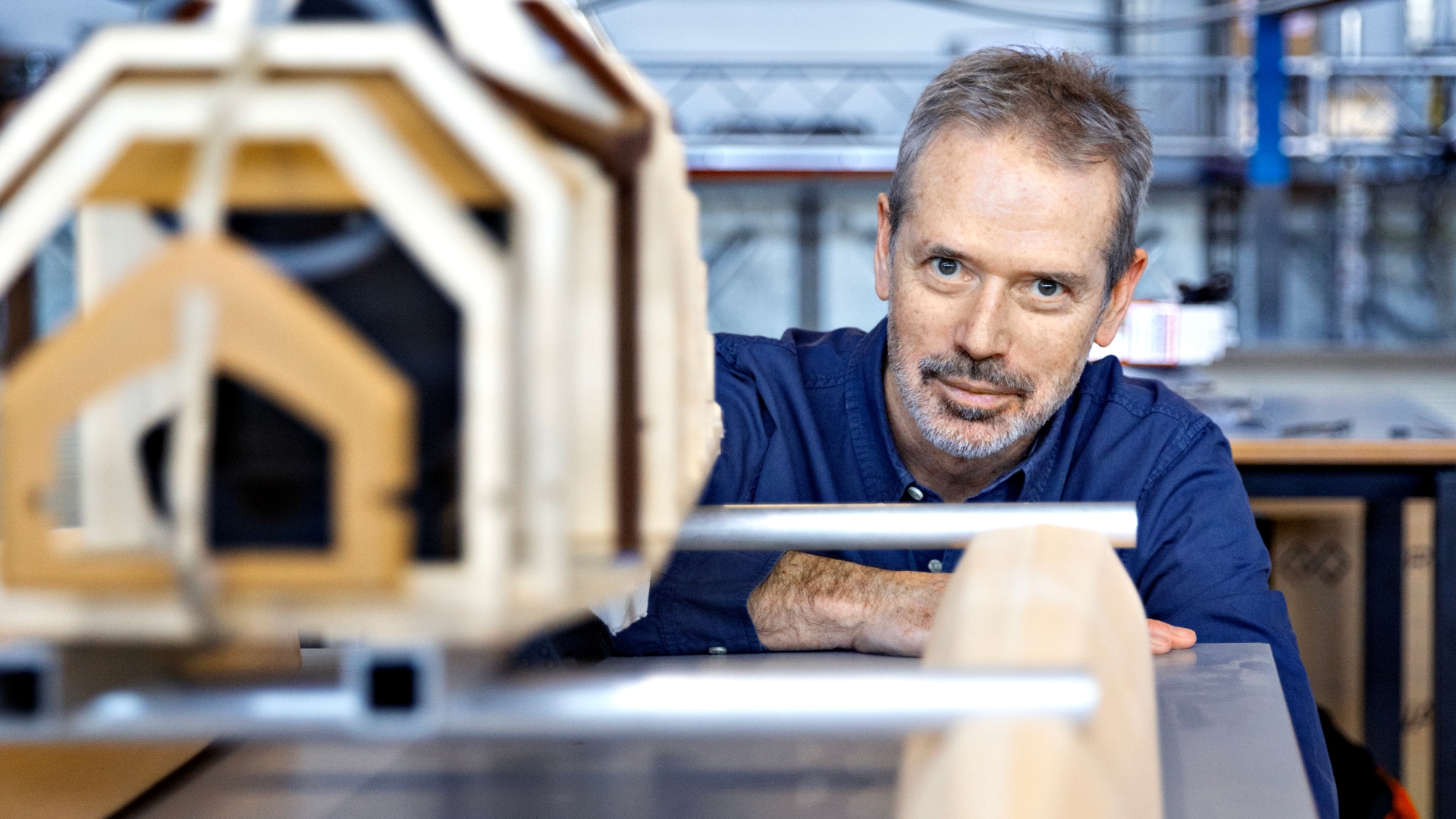 Portræt af DTU-professor Harry Bingham.